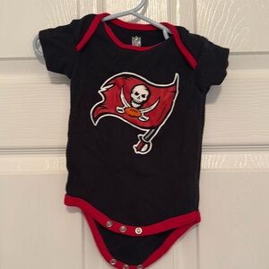 Buccaneers 0-3 month onesie